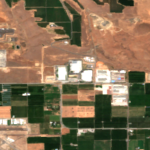 SDC Columbia site on 2022-08-17, Sentinel-2 satellite true color