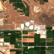 SDC Columbia site on 2024-08-01, Sentinel-2 satellite true color
