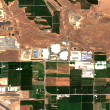 SDC Columbia site on 2025-08-11, Sentinel-2 satellite true color