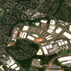 SDC Ashburn site on 2024-09-09, Sentinel-2 satellite true color