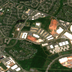 Sabey SDC Ashburn Building A site on 2018-05-24, Sentinel-2 satellite true color