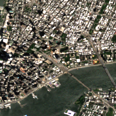 SDC Manhattan site on 2025-08-22, Sentinel-2 satellite true color