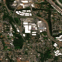 SDC Seattle site on 2022-08-08, Sentinel-2 satellite true color