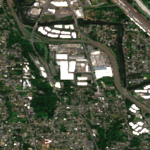 SDC Seattle site on 2025-06-08, Sentinel-2 satellite true color