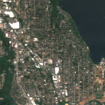 SDC Seattle site on 2018-07-30, Sentinel-2 satellite true color