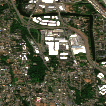 SDC Seattle site on 2020-08-15, Sentinel-2 satellite true color