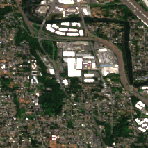 SDC Seattle site on 2024-07-13, Sentinel-2 satellite true color
