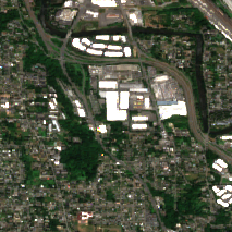 SDC Seattle site on 2025-06-08, Sentinel-2 satellite true color
