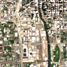 CH1 site on 2024-05-19, Sentinel-2 satellite true color