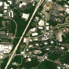 ATL01 (Alpharetta) site on 2025-05-22, Sentinel-2 satellite true color