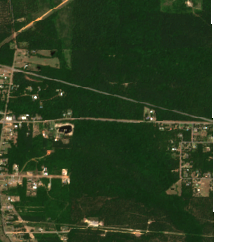 STACK Caddo Parish Data Center Campus site on 2018-06-28, Sentinel-2 satellite true color