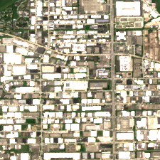 CHI01 (Elk Grove Village) site on 2024-05-19, Sentinel-2 satellite true color