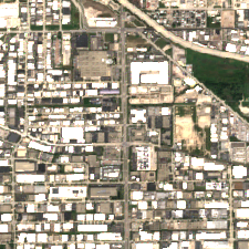 CHI02 (Elk Grove Village) site on 2025-09-11, Sentinel-2 satellite true color