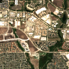 DFW01 (Plano) site on 2024-09-10, Sentinel-2 satellite true color