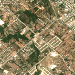 DFW02 (Lancaster) site on 2018-07-01, Sentinel-2 satellite true color
