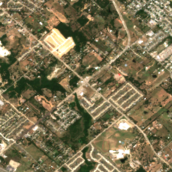 DFW02 (Lancaster) site on 2020-08-19, Sentinel-2 satellite true color