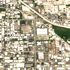 STACK Elk Grove Village site on 2024-05-19, Sentinel-2 satellite true color