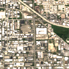 STACK Elk Grove Village site on 2025-09-11, Sentinel-2 satellite true color