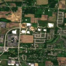 NAL01 (New Albany) site on 2018-06-14, Sentinel-2 satellite true color