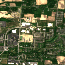 NAL01 (New Albany) site on 2020-06-08, Sentinel-2 satellite true color