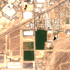 PHX01 (Avondale) site on 2022-05-17, Sentinel-2 satellite true color