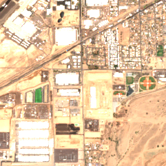PHX01 (Avondale) site on 2025-07-10, Sentinel-2 satellite true color