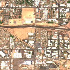 PHX02 (Central Phoenix) site on 2022-09-04, Sentinel-2 satellite true color