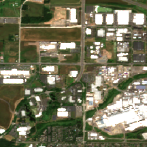 POR01 (Hillsboro) site on 2020-06-26, Sentinel-2 satellite true color