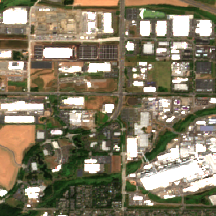 POR01 (Hillsboro) site on 2022-07-26, Sentinel-2 satellite true color