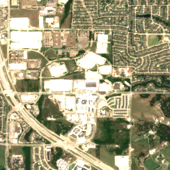 Stream Dallas DFWA1 (Garland) site on 2022-06-20, Sentinel-2 satellite true color