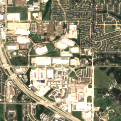 Stream Dallas DFWA1 (Garland) site on 2025-09-10, Sentinel-2 satellite true color