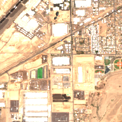 Stream Phoenix Campus (PHXA) site on 2025-07-10, Sentinel-2 satellite true color