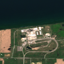 TeraWulf Lake Mariner site on 2025-05-12, Sentinel-2 satellite true color