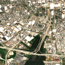 TierPoint Baltimore (BAL) site on 2018-07-10, Sentinel-2 satellite true color
