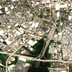 TierPoint Baltimore (BAL) site on 2020-07-29, Sentinel-2 satellite true color
