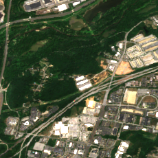 Baltimore - BWI Data Center site on 2018-07-10, Sentinel-2 satellite true color