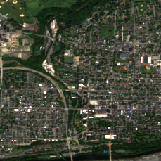 Bethlehem Data Center site on 2024-09-11, Sentinel-2 satellite true color