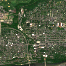 Bethlehem Data Center site on 2025-06-03, Sentinel-2 satellite true color