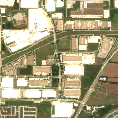 Dallas - Fort Worth Data Center site on 2020-07-03, Sentinel-2 satellite true color