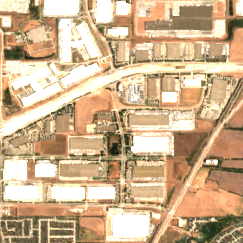 Dallas - Fort Worth Data Center site on 2022-08-02, Sentinel-2 satellite true color