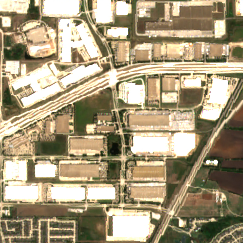 Dallas - Fort Worth Data Center site on 2024-09-10, Sentinel-2 satellite true color