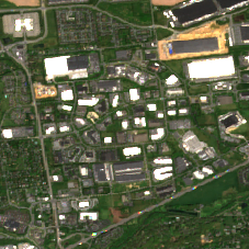 Lehigh Valley Data Center site on 2022-05-10, Sentinel-2 satellite true color