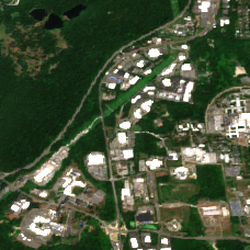 New York - Hawthorne (HW2) Data Center site on 2020-07-06, Sentinel-2 satellite true color