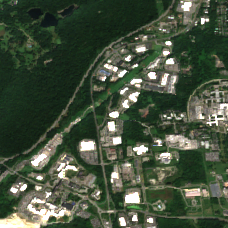 New York - Hawthorne (HW2) Data Center site on 2024-09-03, Sentinel-2 satellite true color