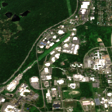 New York - Hawthorne (HWT) Data Center site on 2018-07-07, Sentinel-2 satellite true color
