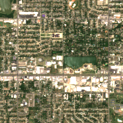 TierPoint Oklahoma City Data Center site on 2020-06-13, Sentinel-2 satellite true color