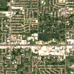 TierPoint Oklahoma City Data Center site on 2022-06-13, Sentinel-2 satellite true color