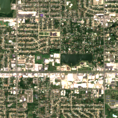TierPoint Oklahoma City Data Center site on 2024-05-18, Sentinel-2 satellite true color