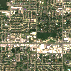 TierPoint Oklahoma City Data Center site on 2025-08-06, Sentinel-2 satellite true color