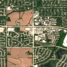 Omaha - Midlands Data Center site on 2020-05-29, Sentinel-2 satellite true color